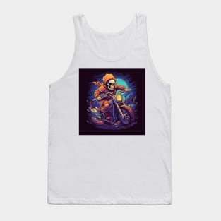 Epic Skeleton Motorcycle Tank Top